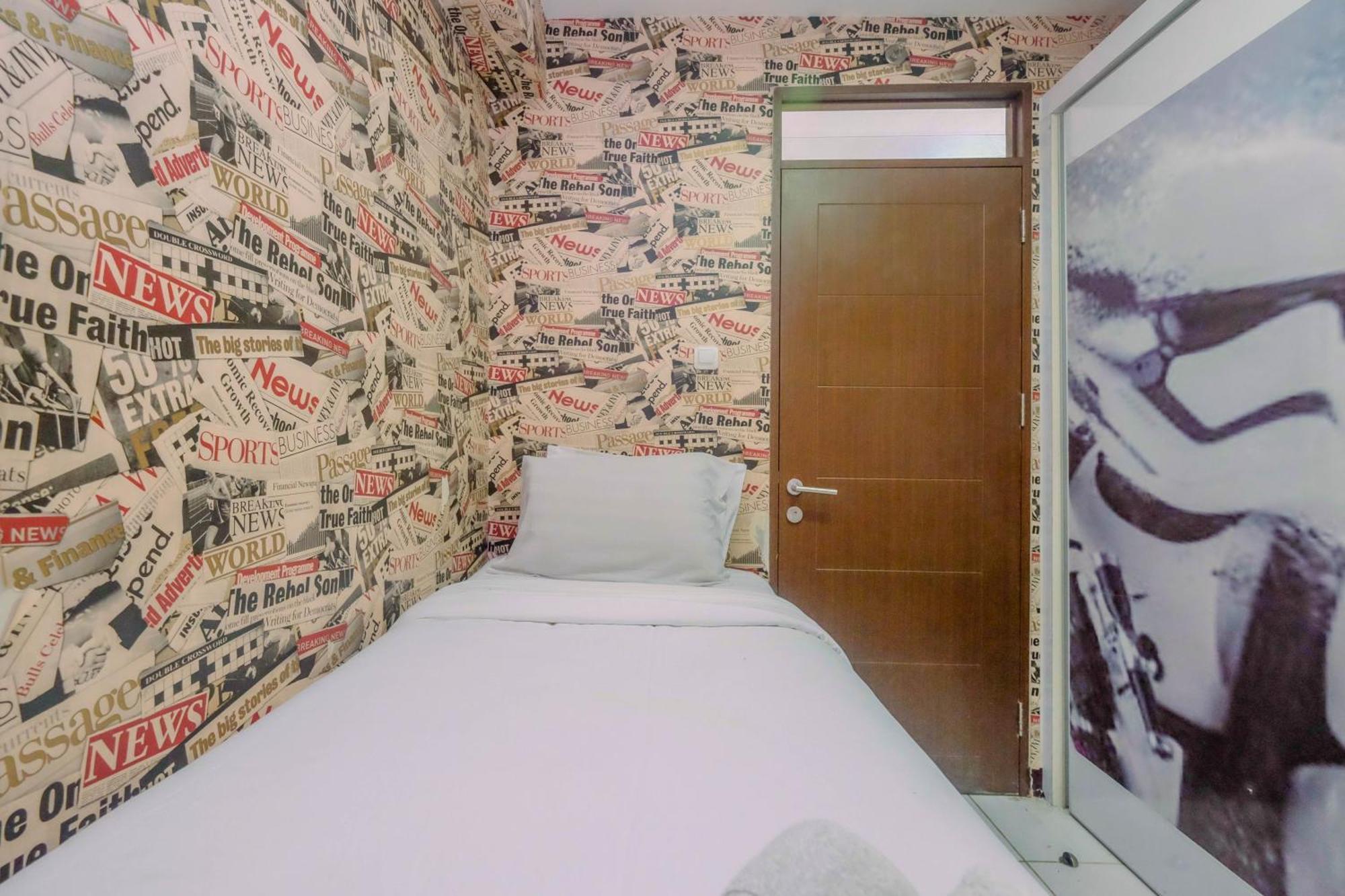 Highest Value 2br At Lagoon Town Square By Travelio * Bekasi